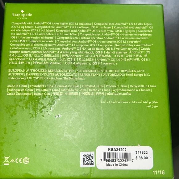 Kate Spade Activity Tracker - Picture 2 of 3